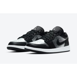 Air Jordan 1 Low SE 'Black Metallic Silver' (2021)