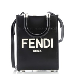 Sunshine Shopper Tote Leather Mini