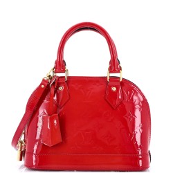 Alma Handbag Monogram Vernis BB