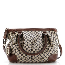 Sukey Top Handle Satchel GG Canvas Large