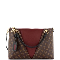 V Tote Monogram Canvas and Leather MM