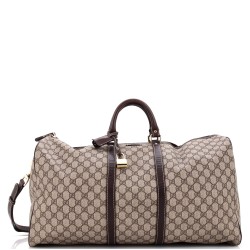 Carry On Convertible Duffle Bag GG Coated Canvas Medium