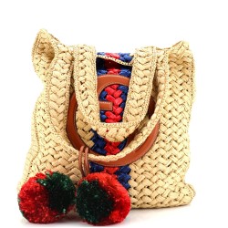 Blondie NM Open Tote Raffia Small