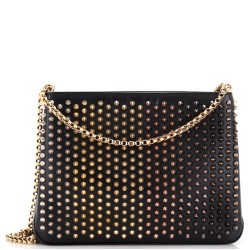 Triloubi Chain Bag Spiked Leather Small