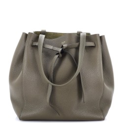 Phantom Tie Cabas Tote Leather Small