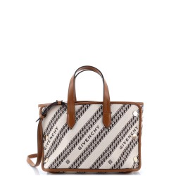 Bond Shopper Tote Logo Jacquard Canvas Mini