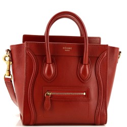 Luggage Bag Smooth Leather Nano