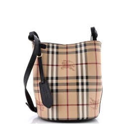 Lorne Bucket Bag Haymarket Coated Canvas Small