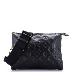 Coussin Bag Monogram Embossed Lambskin PM