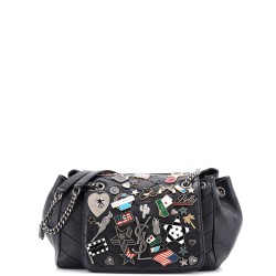 Nolita Satchel Embellished Matelasse Chevron Leather Small