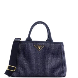 Canapa Convertible Tote Raffia Mini