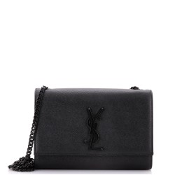 Classic Monogram Crossbody Bag Grainy Leather Small