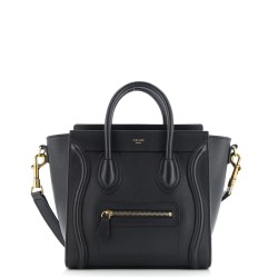 Luggage Bag Smooth Leather Nano