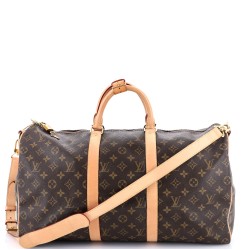 Keepall Bandouliere Bag Monogram Canvas 50