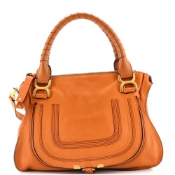 Marcie Satchel Leather Medium