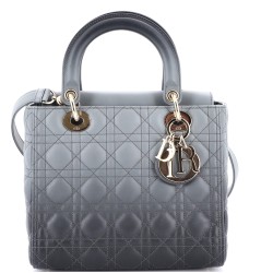 Lady Dior Bag Cannage Quilt Gradient Lambskin Medium