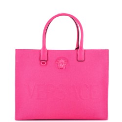 La Medusa Tote Embossed Canvas Large