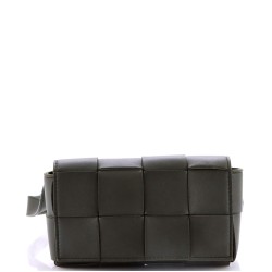 Cassette Belt Bag Maxi Intrecciato Leather