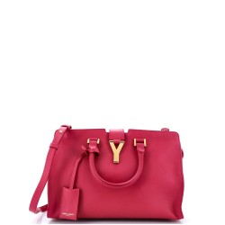 Classic Y Cabas Leather Small