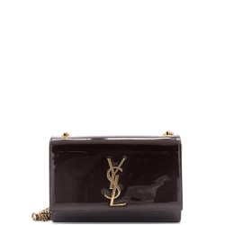 Classic Monogram Crossbody Bag Patent Small