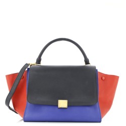 Tricolor Trapeze Bag Leather Medium