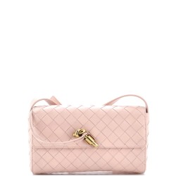 Andiamo Shoulder Bag Intrecciato Leather