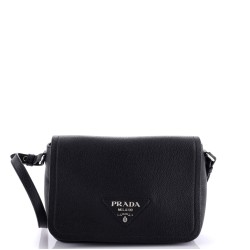 Flou Flap Shoulder bag Vitello Daino Small