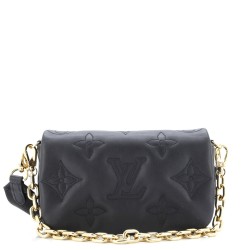 Wallet on Strap Bubblegram Leather