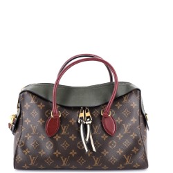 Tuileries Handbag Monogram Canvas with Leather