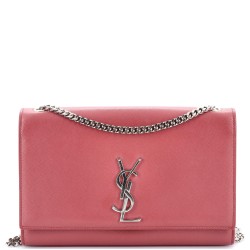 Classic Monogram Crossbody Bag Grainy Leather Medium
