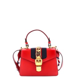 Sylvie Top Handle Bag Leather Mini