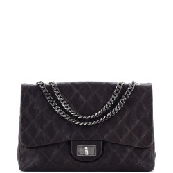 Bijoux Chain Reissue 2.55 Flap Bag Quilted Caviar 227