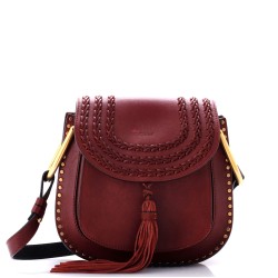 Hudson Handbag Whipstitch Leather Small