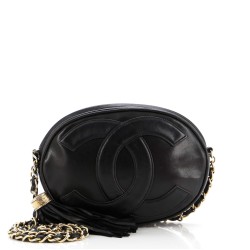 Vintage CC Tassel Camera Bag Lambskin Mini