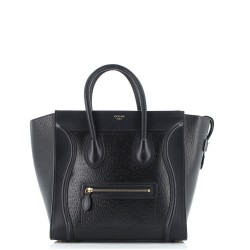 Luggage Bag Grainy Leather Mini