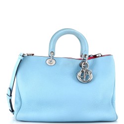 Diorissimo Tote Pebbled Leather Large