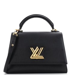 Twist One Handle Bag Taurillon Leather MM