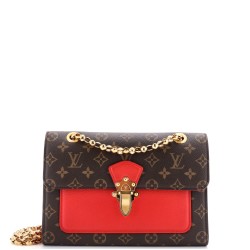 Victoire Handbag Monogram Canvas and Leather