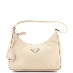 Re-Edition 2005 Hobo Tessuto with Saffiano Leather Mini