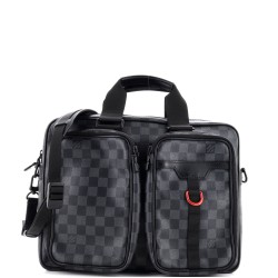 Utility Business Bag Damier Graphite