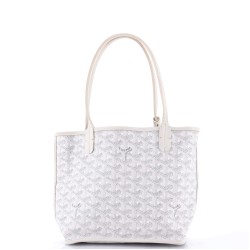 Anjou Reversible Tote Coated Canvas Mini