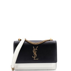 Sunset Chain Wallet Leather