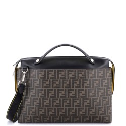 By The Way Laptop Briefcase Zucca Coated Canvas
