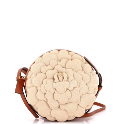 Atelier 03 Rose Edition Round Crossbody Bag Canvas