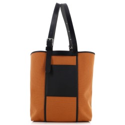 Etriviere Pocket Tote Toile and Leather 27