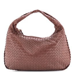 Hop Hobo Intrecciato Leather Small