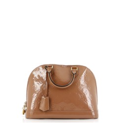 Alma Handbag Monogram Vernis PM
