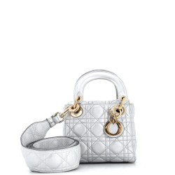 Lady Dior Bag Cannage Quilt Lambskin Mini