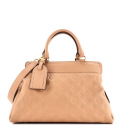 Vosges Handbag Whipstitch Monogram Empreinte Leather MM