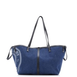 Beach Tote Denim Mini